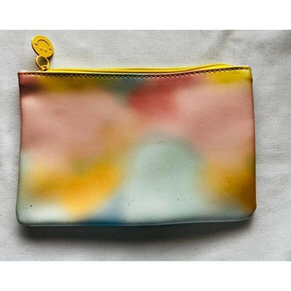 3 for $10 Ipsy January 2022 Pastel Watercolor Tie Dye Cosmetic Glam Bag - Picture 1 of 3